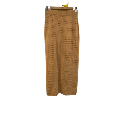 BNWT Bare By Charlie Holiday Womens  Size S Midi Dress Caramel