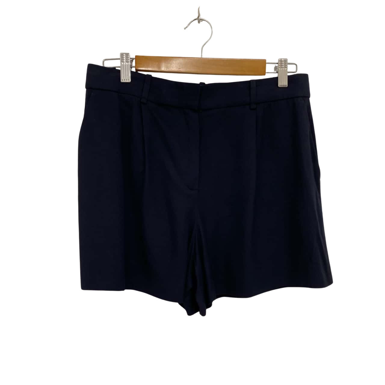 Massimo Dutti Womens Navy Blue Shorts(s)