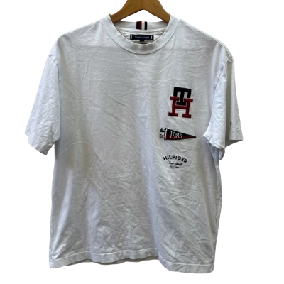 Tommy Hilfiger Mens Size M White T-Shirt