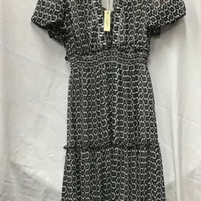 Max Studio Womens  Size S Floral Dress Black  / Floral 