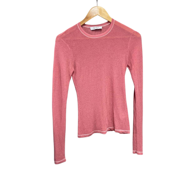 ENA PELLY Womens  Size 8 Long Sleeve Top Pink  