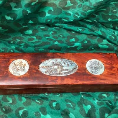 Vintage Rosewood Chopsticks and Rests
