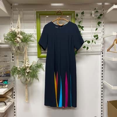 Jane Daniels Womens Brand New with Tags Navy Samba Dress Size 8 Cocktail/ Formal