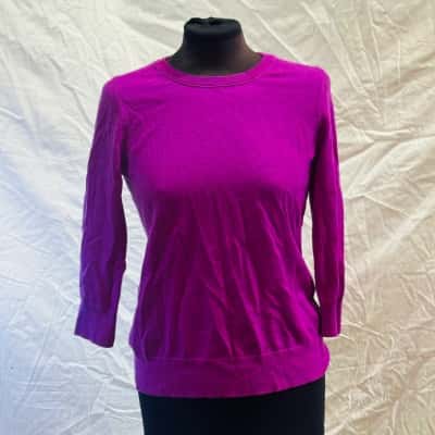 SPORTSCRAFT Size XS Crew Neck Jumper Purple 