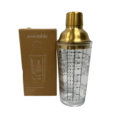 Assemble Glass Cocktail Shaker