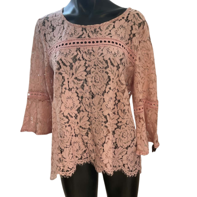 Rockmans Womens  Size L Beige / Nude / Pink  