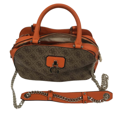 Guess  Womens Handbag Beige / Orange 30 x 20 x 10 cm approx.       HB2