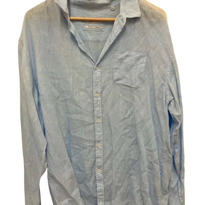 RODNEY ADAMS LINEN Mens  Size XXL Blue 