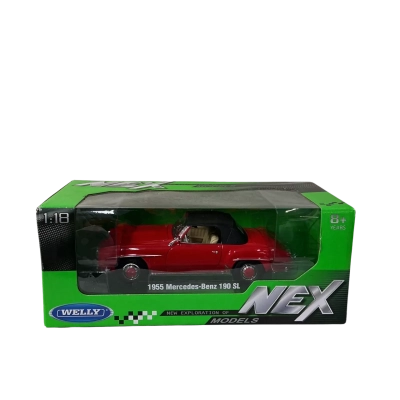 Welly NEX Red 1955 Mercedes-Benz 190 SL Model Car (boxed)