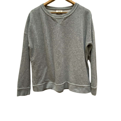 Seed Womens  Size S Long Sleeve Top Grey 