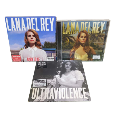 Lana Del Ray - Born To Die, Paradise & Ultraviolence Music CD
