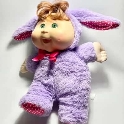 Purple Bunny Cabbage Patch Kids Deluxe Toddler Giggle with Me Doll