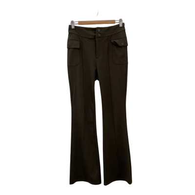Halara Womens  Size M Ankle Length Pants Khaki 