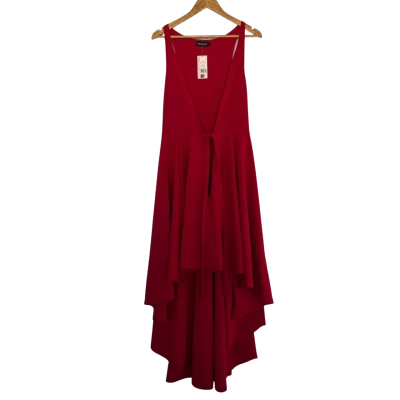 Showpo Size 6 Red Dress