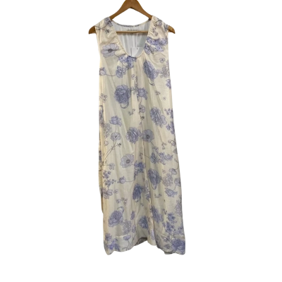 Du Soleil Womens  Size 10 Floral / White Dress