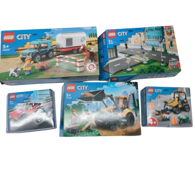 LEGO City Vehicles & Roadways Bulk Lot Boxed 60327 60304 60385 60392 60284 PreOwned