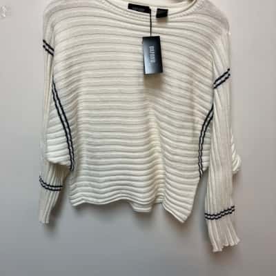 Oxford Womens  Size 10 Jumper Off White 