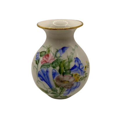 Furstenberg small hand painted vase