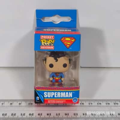 Pocket Pop Toy Keychain Superman As New PreOwned 