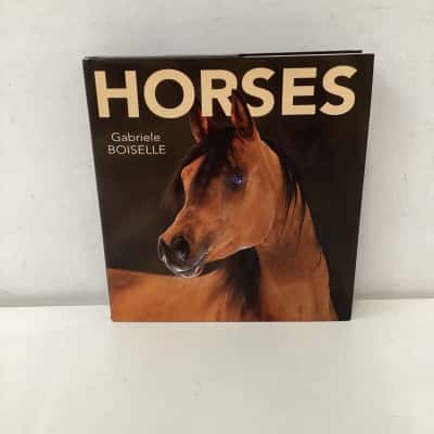 Horses hardcover book
