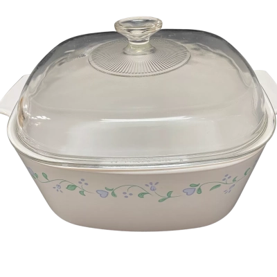 Corningware 5L Square Casserole - Country Cottage