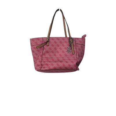 Guess Womens Handbag Pink  