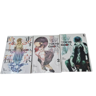 Tokyo Ghoul Volumes 1-3 Manga by Sui Ishida