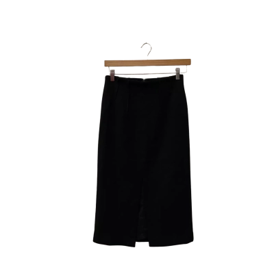 Saba Womens  Size 8 Midi Skirt Black  