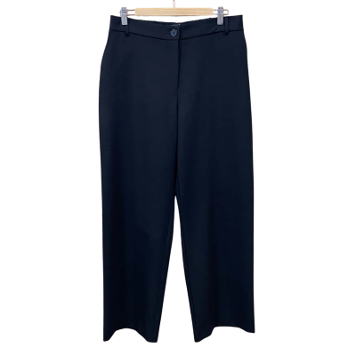 The Ark Black Wide-Leg Pants Size M