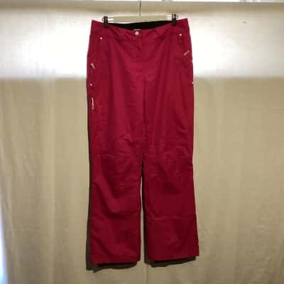 Salomon Climapro Womens large Pink Ski Pants Size L