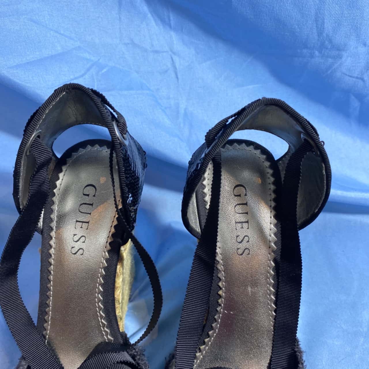 Guess heels Size 5M Black