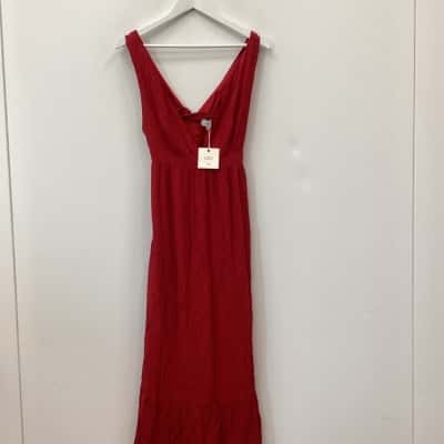 New Rihoas  Womens  Size M Cocktail Dress Reddish, burgundy 