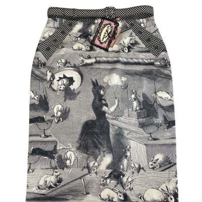 Kitten D’Armour Skirt. Rabbit Circus Wiggle Design. New size 16