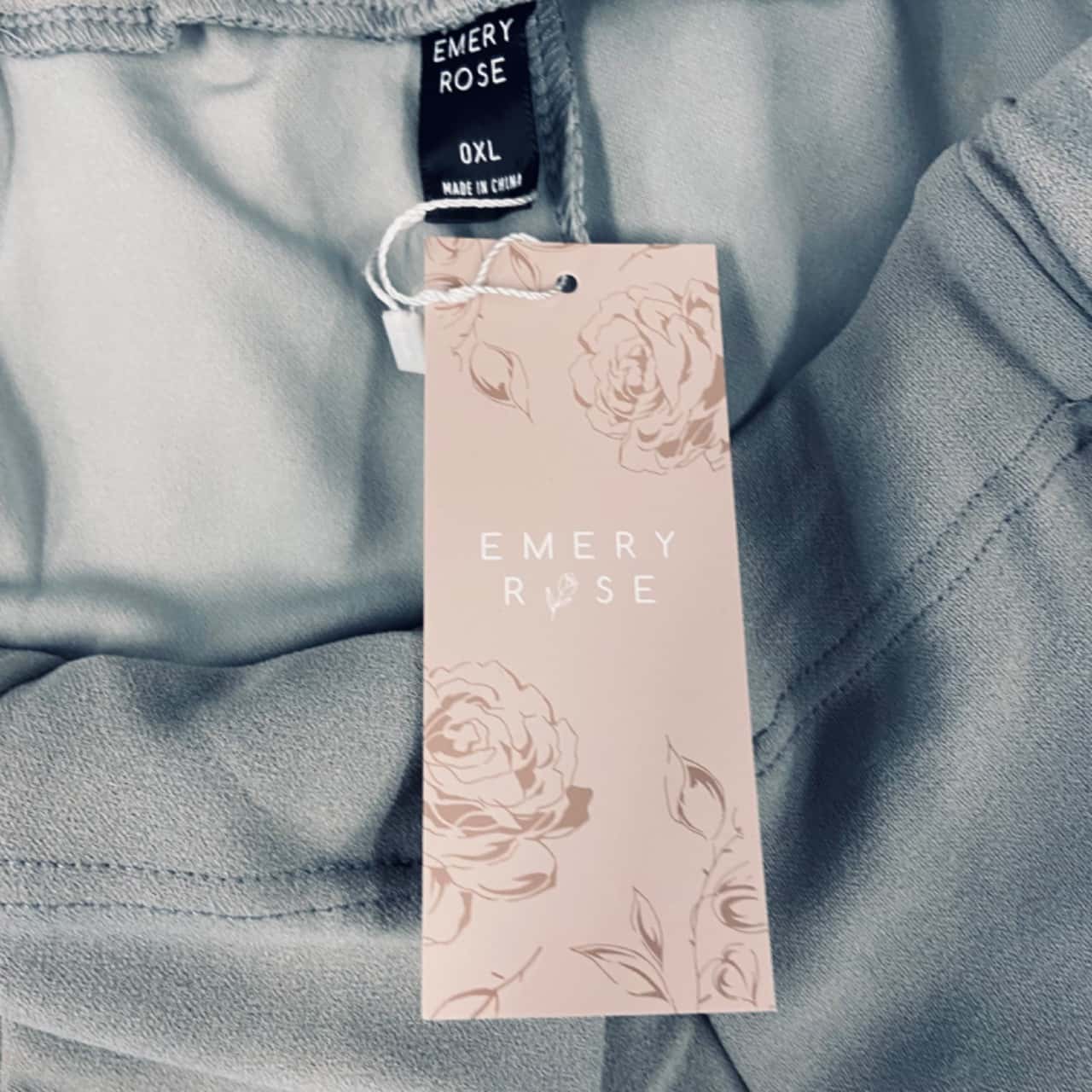 Womens Grey Emery Rose Stylish Pants Size OXL