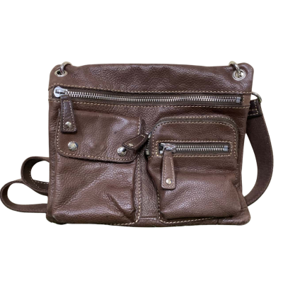 Fossil Womens Brown Leather Bag