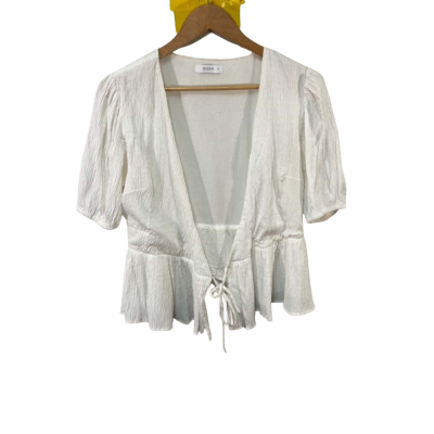 Dissh Womens  Size 8 Cardigan White 