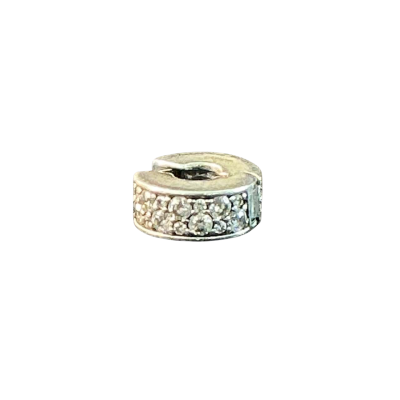 Pandora Womens Cubic Zirconia Sterling Silver charm (stamped)