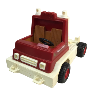 Vintage Fisher Price Truck as pictured