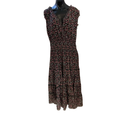 Liz Jordan Womens  Size 14 Casual Dress Blue / Floral / Pink  