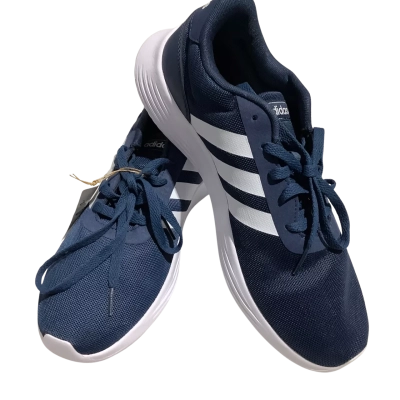 BNWT Adidas Lite Racer 2.0 Mens Size 9US/8.5UK Navy Blue / White Trainers CAB