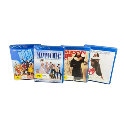 Musicals x 4 Blu-Ray Bundle (Sealed)