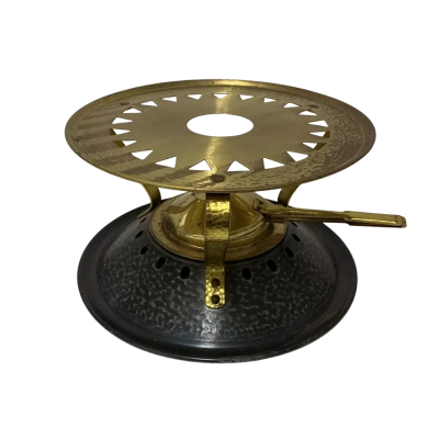  Antique brass kerosene stove or oil burner