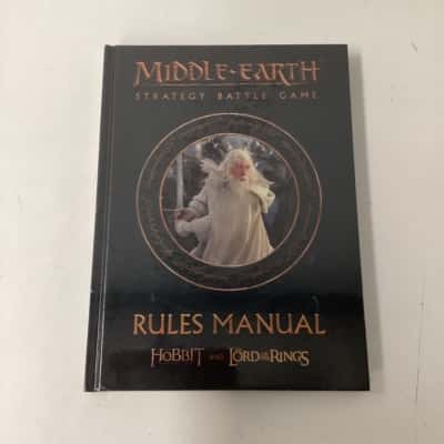 NEW - Middle-earth strategy battle game rules manual by workshop games