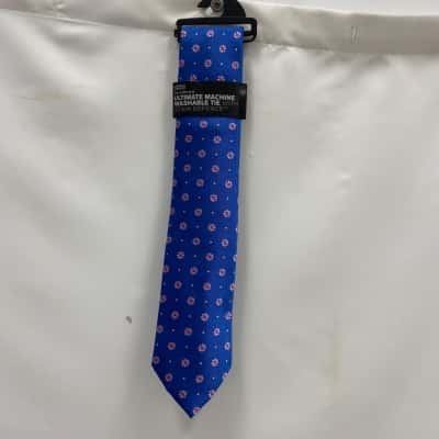 Marks & Spencer Mens Tie Blue / Floral BNWT