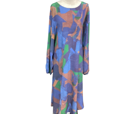 ELK Womens  Size 20 Maxi Dress Multicoloured 