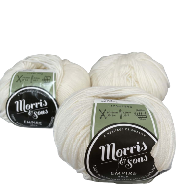 Morris And Sons Knitting Wool x 6