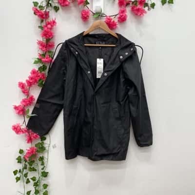 Kenji Mens  Size S Hood Jacket Black  