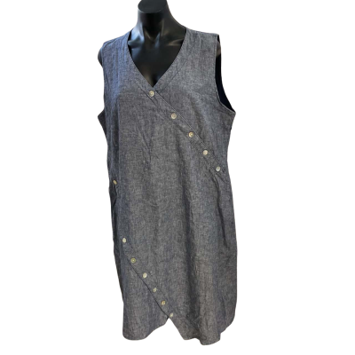 W. Lane Womens  Size 18 Casual Dress Blue 