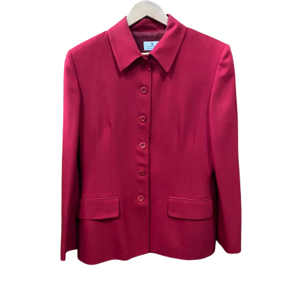 Sportscraft Red Wool Jacket Size 12