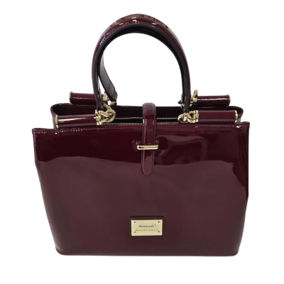 Womens "Serenade" Beverley Hills Collection Claret Coloured Hand Bag/Cross Body or Shoulder Strap